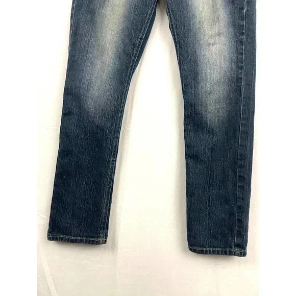 Kayden K Blue Denim Straight Jeans SLIM 30/30 Men's Casual - Picture 6 of 9